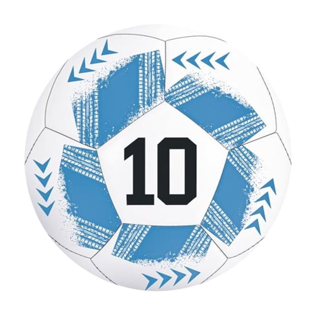 ziyahi Waterproof Durable Size 5 Machine-Stitched Soccer Ball Widely Football Training Unique Appearance blue