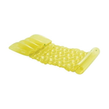 Hamac Gonflable Intex Transparent, Chaise Longue de Piscine pour la Détente, Plusieurs Couleurs