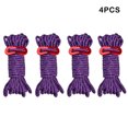 thumbnail image 2 of Shengyu 1/2/3 4X Tent Lanyard Reflective Rope Wind Cord High-strength Fine Workmanship DIY Prop Universal Outdoor Accessories Replaced Part Purple 1 Pc, 2 of 6