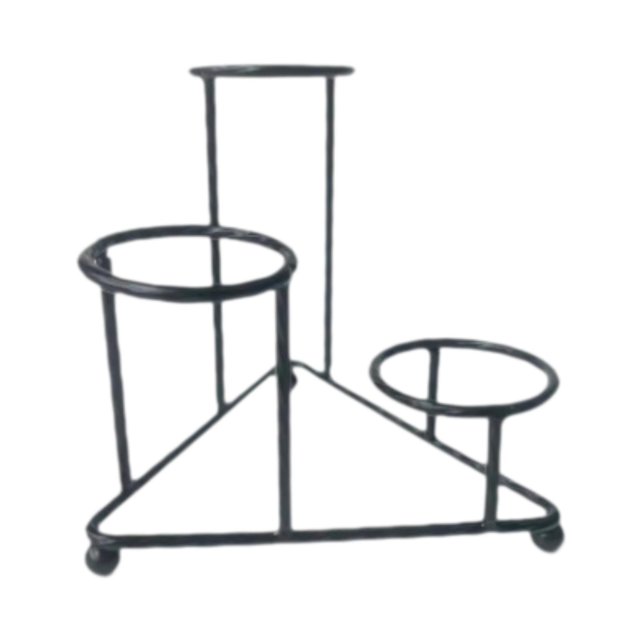 veasfak Metal Sphere Display Stand Glass Ball Holder Photo Props Seat Sturdy Base Rack for Bookcase Bedroom Party Showcase Home Decor Black