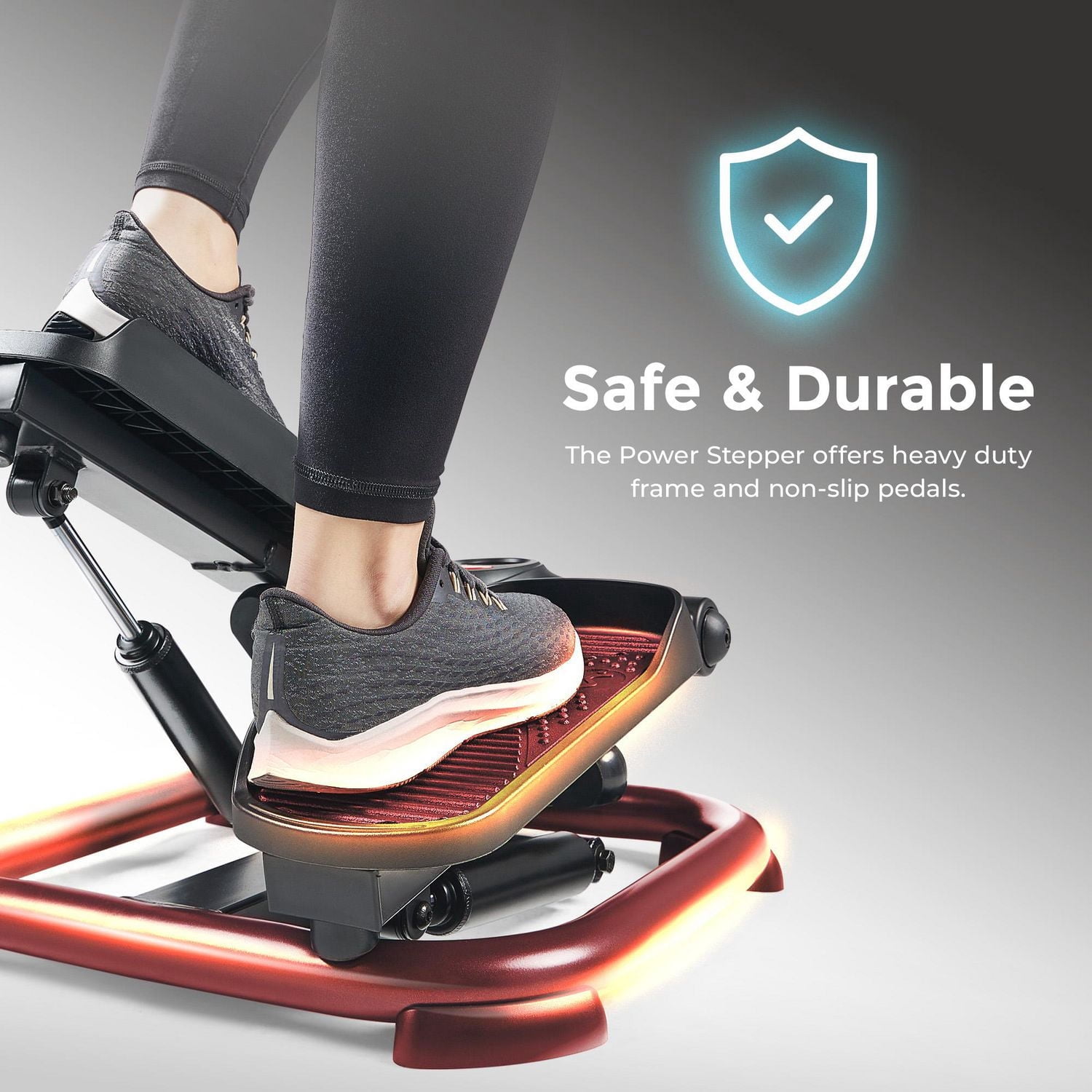 Stepper Power Sunny Health & Fitness avec bandes de résistance – SF-S021054