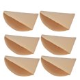 thumbnail image 4 of Coffee Strainer Paper, High Density Disposable Natural Wood Pulp Filter Paper  For Kitchen For Restaurant For Coffee Shop For 2-4 Cups V Shape,Fan Shape, 4 of 8