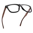 thumbnail image 1 of Matte Black Sturdy Frame Blue Light Reading Glasses Men to Look Modern with High Vision - Large & Durable Readers for Men - Comfortable for all Face Shape Blue Light Glasses - Reading Glasses 4.0, 1 of 1