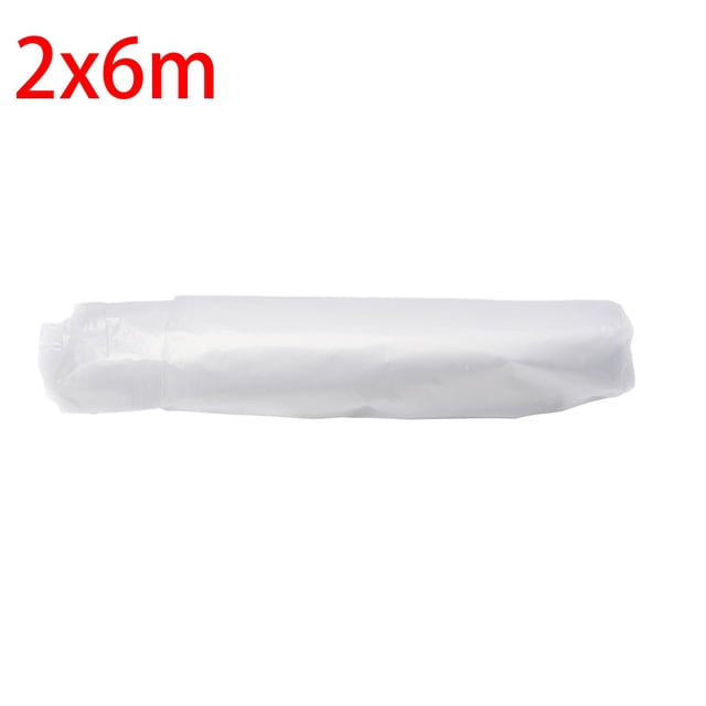 Clear Plastic Small Arch Shed Transparent Film PE Hot House Cover Dustproof