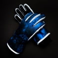 thumbnail image 2 of WinterProof  Royal Abstract Camo Reflective Boy's Ski Glove, 2 of 8
