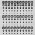 thumbnail image 1 of Ahgly Tapis d'Intérieur Lavable en Machine Carré Transitionnel Gris Platine, 5 Pieds Carré, 1 of 7