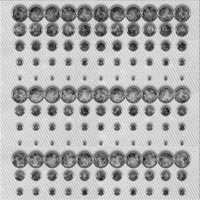 Ahgly Tapis d'Intérieur Lavable en Machine Carré Transitionnel Gris Platine, 5 Pieds Carré