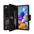 thumbnail image 2 of Case for Samsung Galaxy A21S Magnetic Leather Zipper Wallet Cover Card Holder, 2 of 5