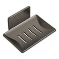 thumbnail image 2 of Oleegame 1PC Spoon And Lid Rest Home Bathroom Wall Mounted Soap Box Sink Bathroom Does Not Accumulate Water Soap Holder Gray, 2 of 5