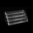 thumbnail image 3 of Fridja Nail Polish Holder Clear Makeup Display Stand Rack Holder Organizer 4 Layer, 3 of 4