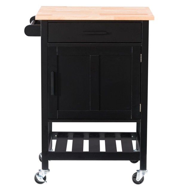 Chariot de cuisine en bois Sage