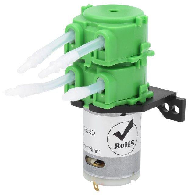 Liquid Water Pump, Easy Maintenance Peristaltic Pump, Mini Circulating Pump, Easy Cleaning For Viscous Liquids Non-Viscous Liquids DC12V