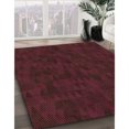 thumbnail image 3 of Ahgly Company Tapis d'Intérieur Lavables en Machine, Ronds Transitionnels Bruns Rouges, Ronds de 3', 3 of 7