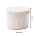 thumbnail image 3 of Refrigerator Food Storage Containers, Airtight Kitchen Organizer Boxes, Fresh Produce Keepers, Removable Strainer Basket, Garlic Ginger Onion Saver, Multipurpose Fridge Freezer, 3 of 9