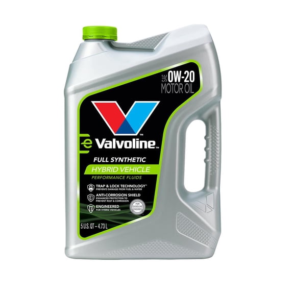 Valvoline Oil 898664 SAE 0W-20; Full Synthetic; 5 Quart; Single; Hybrid Electric Engines