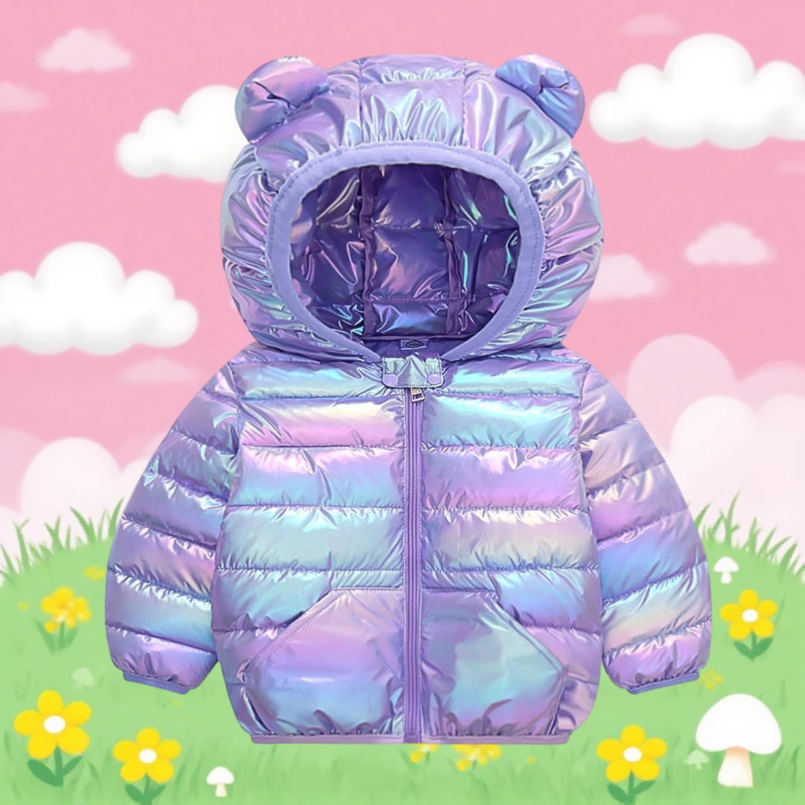 UNICOMIDEA Toddler Zipper Coat UNICOMIDEA Baby Toddler Zipper Coat