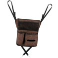 thumbnail image 3 of funtasica Car Back Seat Hanging Storage Organizer with Pockets Adjustable Backseat Bottle Brown, 3 of 6