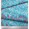 thumbnail image 3 of Soimoi Poly Georgette Fabric Artistic Floral Printed Fabric 1 Yard 42 Inch Wide, 3 of 5