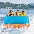 thumbnail image 4 of Costway Towable Tube for Boating 3 Riders with Front & Back Tow Points for Towing Rider, 4 of 10