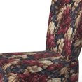 thumbnail image 4 of Designart « Grand Regency Damask I » Fauteuil d'Appoint Rembourré à Motif Floral Rouge - Fauteuil de Style Champêtre pour Salon, 4 of 7