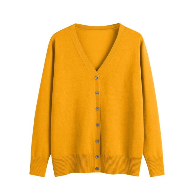 Erwazi Cardigans pour Femmes Automne Tendance à Boutons, Ouvert à l'Avant, Cardigans Légers