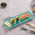 thumbnail image 1 of Sushi Dish Long Rectangle Dish And Cake Trays Plastic Platters For Party And Entertaining, 1 of 8