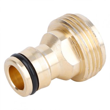 Garosa Adaptateur de Tuyau, Connecteur Rapide de Tuyau, Connecteur Rapide en Aluminium 3/4 pour Jardin Maison