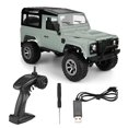 thumbnail image 1 of 2.4GHz Four Wheel Drive Off Road RC Car Toy - 1/16 Scale with Dual LED Headlights (Light Green), 1 of 4