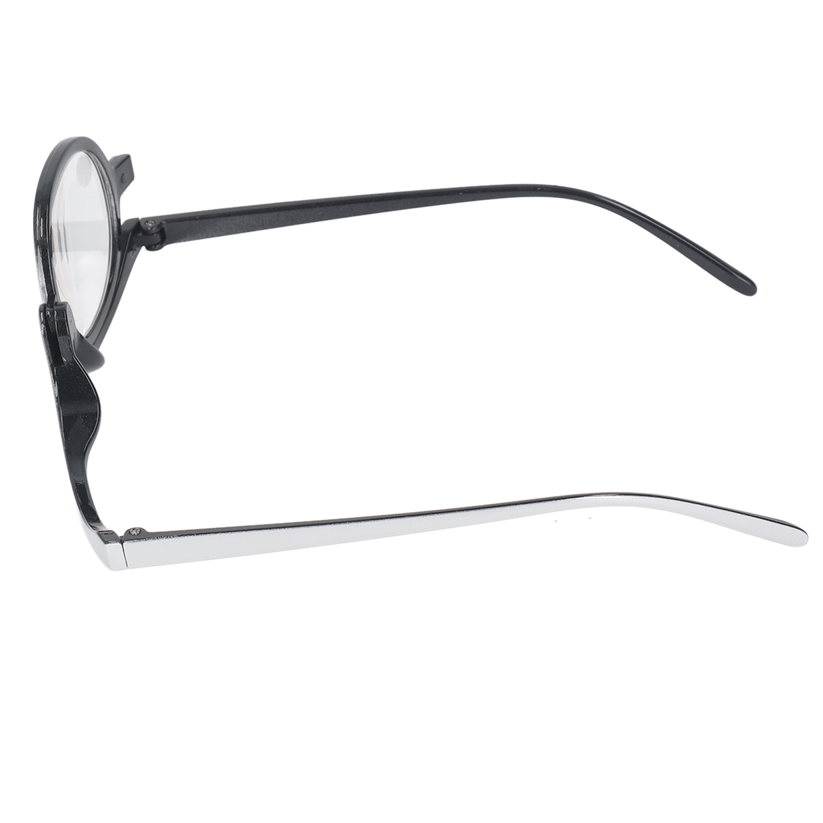 Makeup Reading Glasses, 180 Degree Rotation Single Flip Up Lens Magnifying Makeup Glasses Skin Friendly  for Makeup +4.00