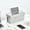 Grey, variant on Dvkptbk plastic storage box Cable Management Box Cord Organizer for Desk Power Strip Cover Hide Wires and Chargers for Home Office Desk TV Computer USB Hub Surge Protector Storage Solution