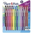 thumbnail image 1 of Paper Mate Flair Felt Tip Pens, Medium Point (0.7 mm), Assorted Colours, 24 Count, 1 of 8