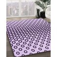thumbnail image 3 of Ahgly Tapis Rectangulaire Lavable en Machine Intérieur Transitionnel Rebecca Violet, 2 Pieds x 3 Pieds, 3 of 7