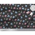 thumbnail image 2 of Soimoi Velvet Fabric Rabbit,Sheep & Deer Kids Decor Fabric Printed Yard 58 Inch Wide, 2 of 3
