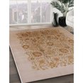 thumbnail image 2 of Ahgly Company Indoor Rectangle Mid-Century Modern Light Brown Oriental Area Rugs, 2' x 3', 2 of 6