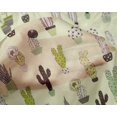 thumbnail image 5 of oneOone Silk Tabby Fabric Leaves & Floral Block Print Fabric By The Yard 42 Inch Wide, 5 of 5