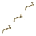 thumbnail image 3 of relayinert Universal Fit Basin Long Lasting Easy Installation Compact Metal Single Cold Wall Mounted Sink 03 Gold 3Set, 3 of 6