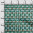 thumbnail image 2 of oneOone Polyester Spandex Green Fabric Asian Kilim Sewing Craft Projects Fabric Prints By Yard 56 Inch Wide, 2 of 5
