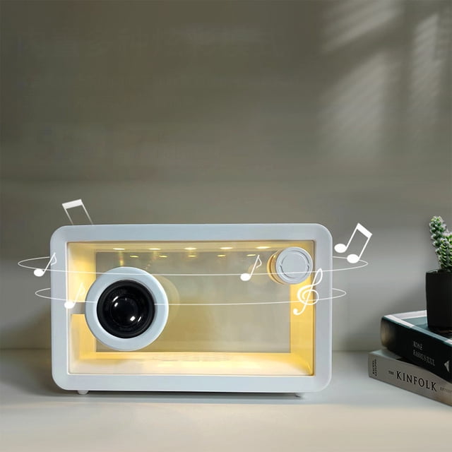 Surrounding Transparent Bluetooth Speaker Dazzling Full Screen Sound System