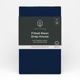 thumbnail image 1 of Hometrends 300 TC Brushed Percale Fitted Sheet, 1 of 6