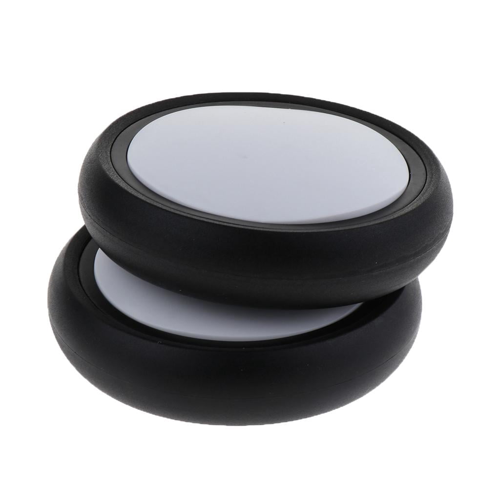 MERIGLARE 1 Pair Rubber Infant Wheels Newborn And Toddler Front/ Rear,