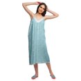thumbnail image 1 of Moomaya Nuisette Sans Manches pour Femmes, Chemise de Nuit en Coton Imprimé, 1 of 6