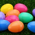 thumbnail image 2 of Bright Fillable Plastic Easter Eggs, 12 Count, by Way To Celebrate, 40MM, 2 of 6