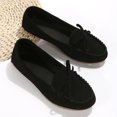thumbnail image 4 of Cameland Chaussures Décontractées pour Femme, Mode, Confortables, Bout Rond, Talons Bas, Nœud, Couleur Unie, 4 of 7