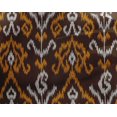 thumbnail image 4 of oneOone Georgette Viscose Fabric Stripe & Paisley Ikat Printed Craft Fabric BTY 42 Inch Wide, 4 of 4