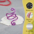thumbnail image 4 of Binwennn Clothes for Beginners Handmade Crochet Tension Ring Lefties & Righties Yarn Tension Control Ring Adjustable Hook Ring Companion Ring Yarn Regulator For Crocheters, 4 of 7