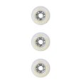 thumbnail image 4 of Dalazy 2piece Silent Grip And Enhanced Support - Inline Roller Skate Wheel For Freestyles Scroll Enhanced white 76mm 3Set, 4 of 6