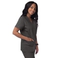 thumbnail image 3 of Sivvan Unisex V-Neck 3 Pocket Scrub Top (Available in 15 Colors), 3 of 7