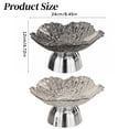 thumbnail image 3 of GZJCKJY Fruit Bowl for Kitchen Counter - Large Decorative Bowl for Home Decor - Modern Key Bowl for Entryway Table - Pedestal Bowl - Fruit Basket for Home Decor - Fruit Bowl Decor, 3 of 5