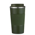 thumbnail image 1 of Tasses à Café Doublement Isolées Tasses à Café pour Lui et Elle Tasses à Café en Acier Inoxydable 510Ml Isolation Thermique et Couvercle Étanche Réutilisables Tasses à Café Double Paroi, 1 of 1