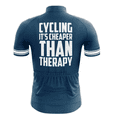 thumbnail image 2 of Cycling : Its Cheaper Than Therapy Cycling Jersey - L, 2 of 3